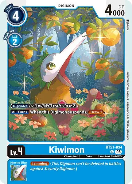 Kiwimon [Bt21-034] [World Convergence] 1