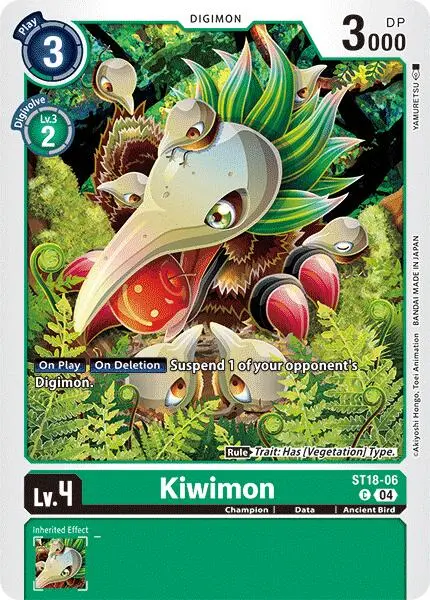 Kiwimon [St18-06] [Starter Deck: Guardian Vortex] 1