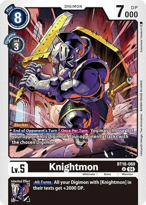 Knightmon [Bt18-069] [Release Special Booster Ver.2.0] 1