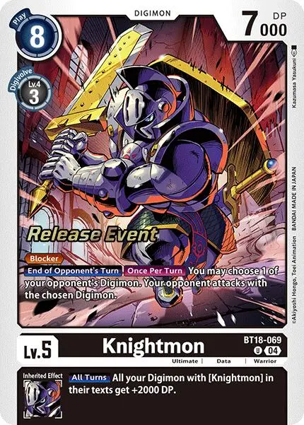 Knightmon [Bt18-069] [Release Special Booster Ver.2.0 Promos] 1