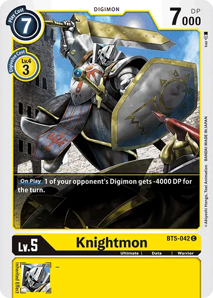 Knightmon [Bt5-042] [Battle Of Omni] 1