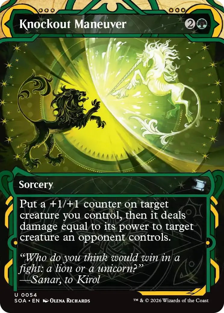 Knockout Maneuver [Secrets Of Strixhaven: Mystical Archive] 1