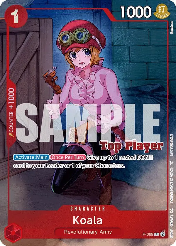 Koala (Cs 25-26 Top Player Pack Vol. 2) [One Piece Promotion Cards] 1