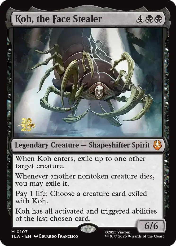 Koh, The Face Stealer [Avatar: The Last Airbender Prerelease Cards] 1