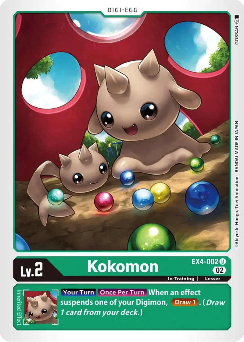 Kokomon [Ex4-002] [Alternative Being Booster] 1