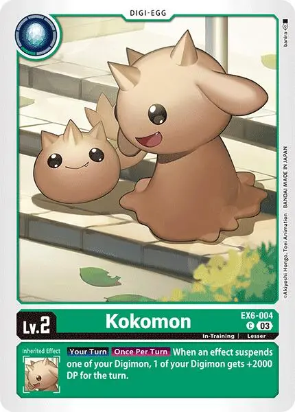 Kokomon [Ex6-004] [Infernal Ascension] 1