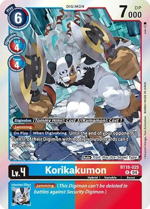 Korikakumon [Bt18-025] [Release Special Booster Ver.2.0] 1