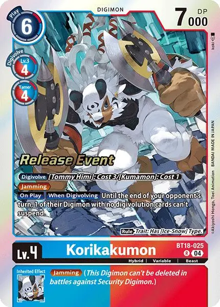 Korikakumon [Bt18-025] [Release Special Booster Ver.2.0 Promos] 1