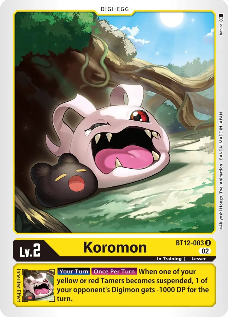 Koromon [Bt12-003] [Across Time] 1