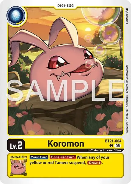 Koromon [Bt21-004] [Advanced Booster Digimon Generation] 1
