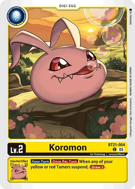 Koromon [Bt21-004] [World Convergence] 1