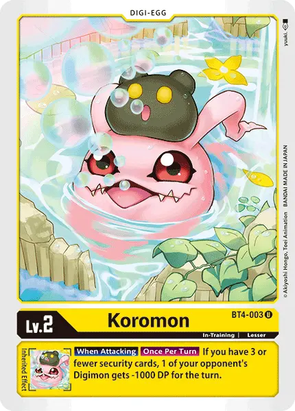 Koromon [Bt4-003] [Great Legend] 1