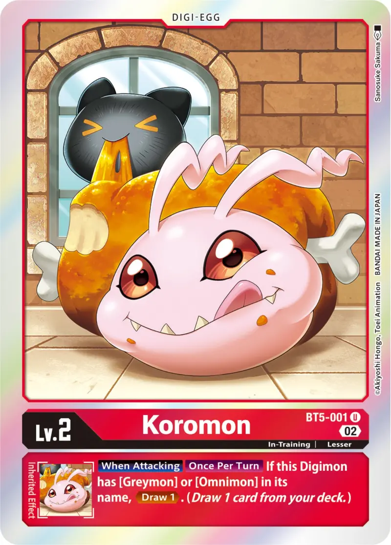Koromon [Bt5-001 ] [Resurgence Booster] 1