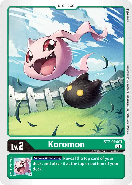 Koromon [Bt7-004] [Next Adventure] 1