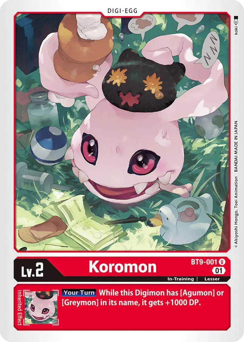 Koromon [Bt9-001] [X Record] 1