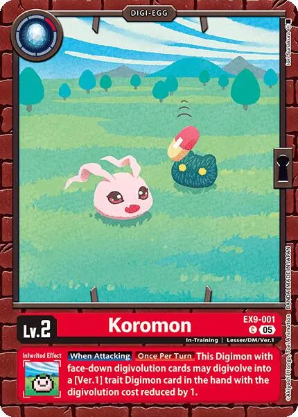 Koromon [Ex9-001] [Versus Monsters] 1