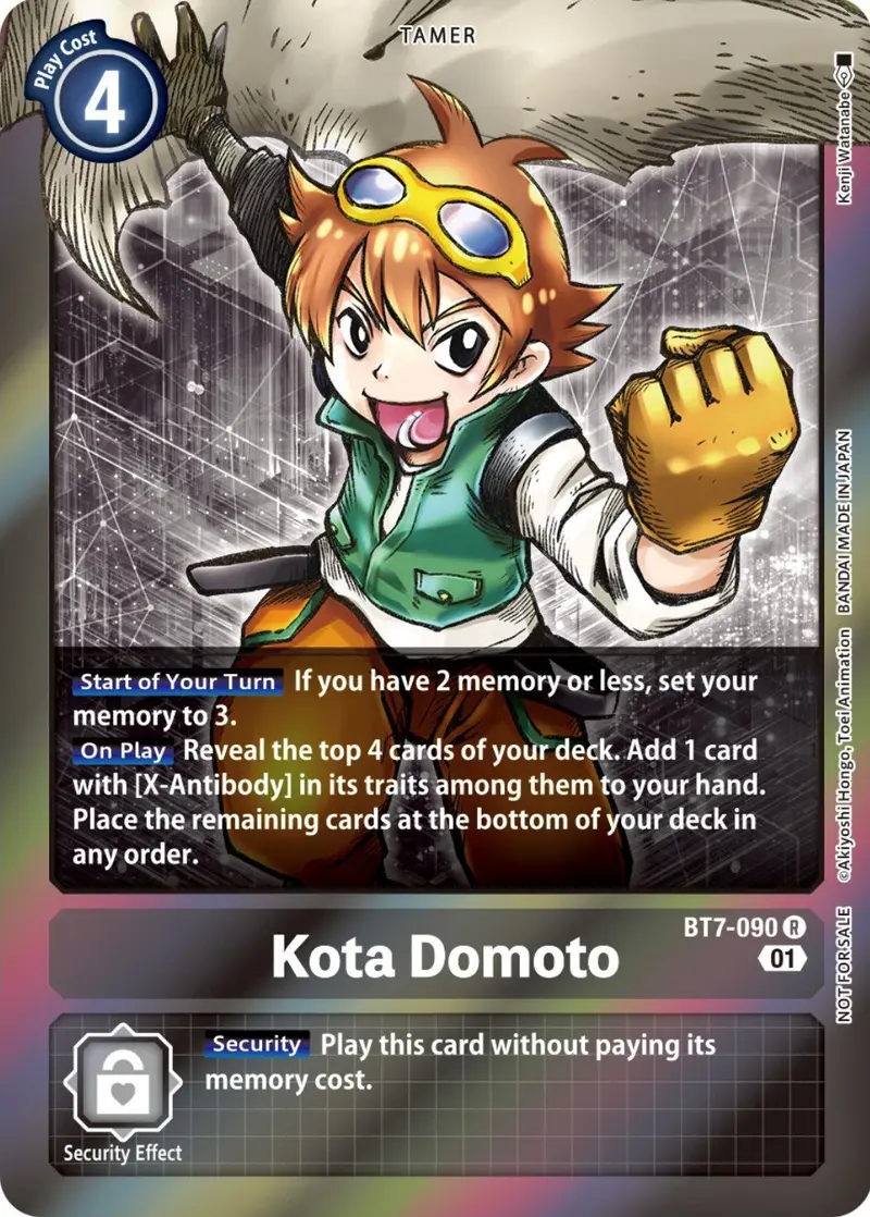 Kota Domoto [Bt7-090] (Event Pack 4) [Next Adventure Promos] 1