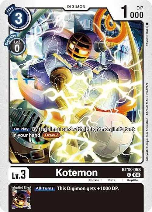 Kotemon [Bt18-058] [Release Special Booster Ver.2.0] 1