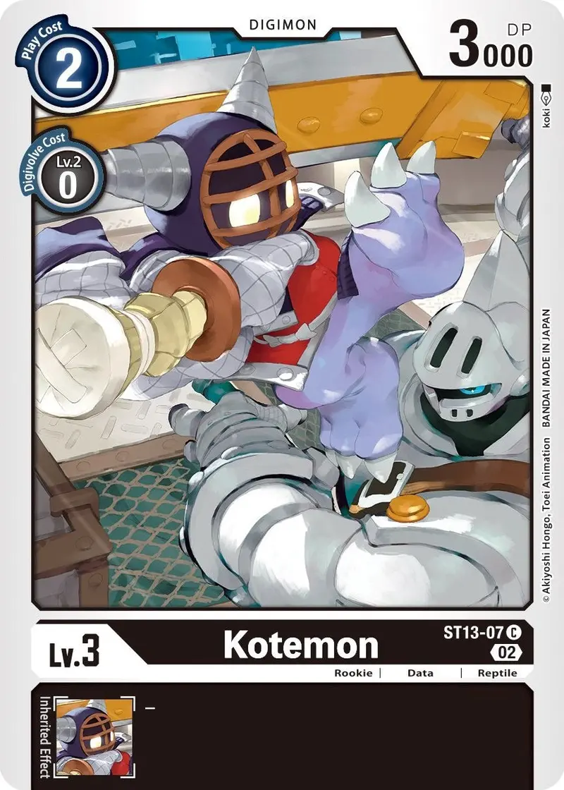 Kotemon [St13-07] [Starter Deck: Ragnaloardmon] 1