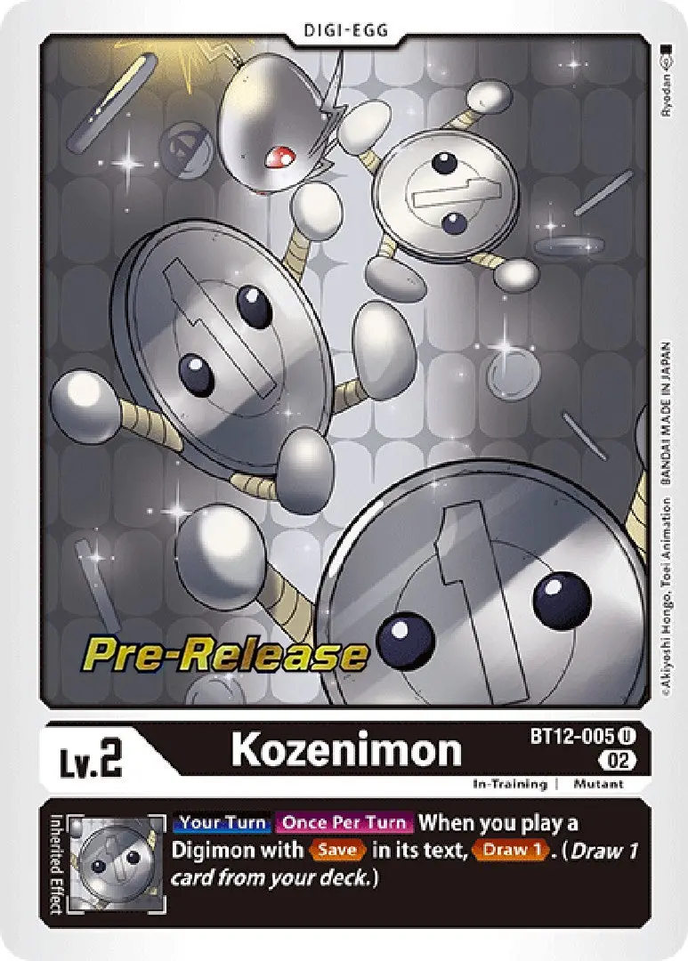 Kozenimon [Bt12-005] [Across Time Pre-Release Cards] 1