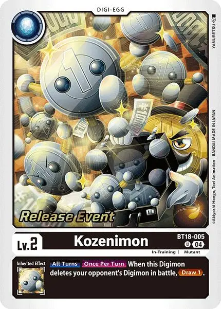 Kozenimon [Bt18-005] [Release Special Booster Ver.2.0 Promos] 1
