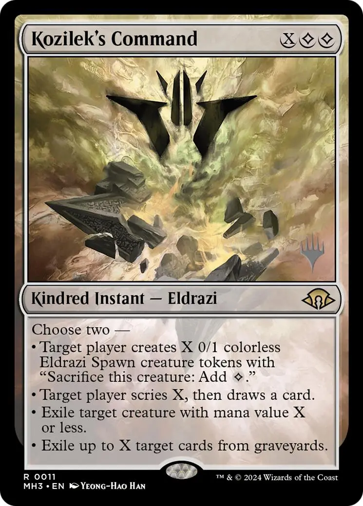 Kozilek's Command [Lorwyn Eclipsed Promos] 1