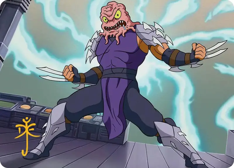 Krang & Shredder Art Card (Gold-Stamped Signature) [Teenage Mutant Ninja Turtles Art Series] 1