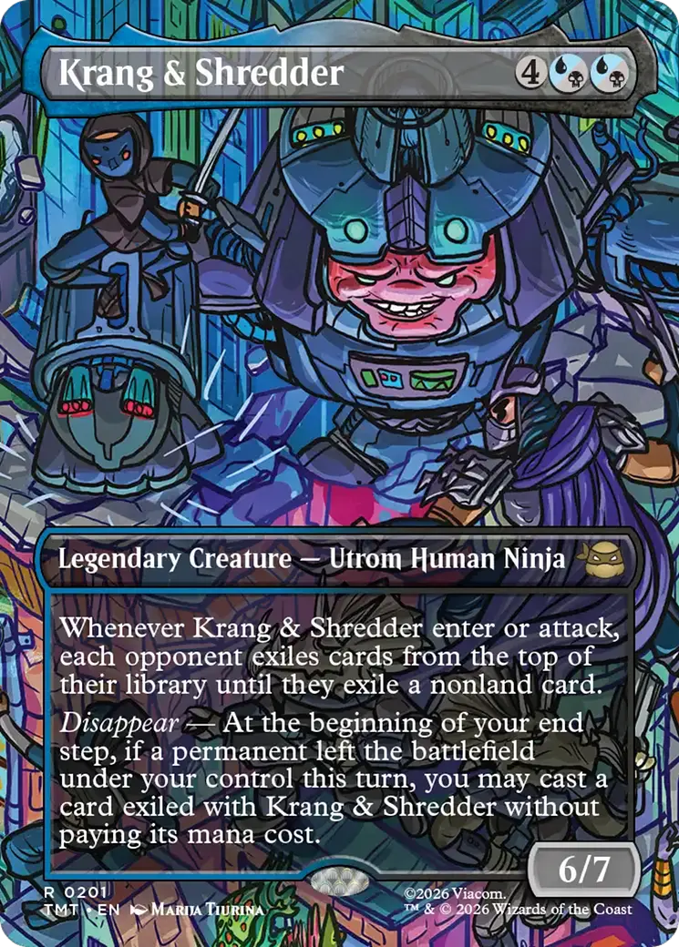 Krang & Shredder (Borderless) [Teenage Mutant Ninja Turtles] 1