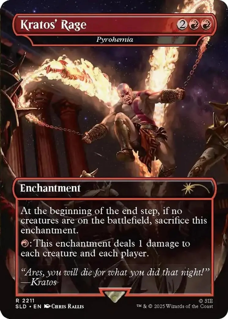 Kratos' Rage - Pyrohemia [Secret Lair Drop Series] 1