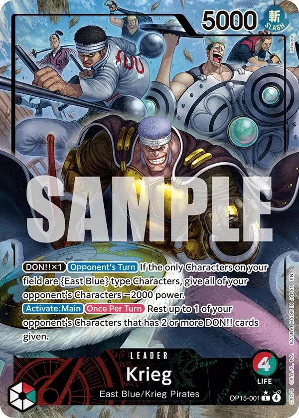 Krieg (Alternate Art) [Adventure On Kami's Island] 1