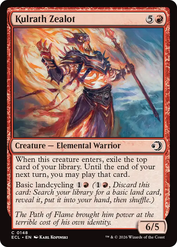 Kulrath Zealot [Lorwyn Eclipsed] 1