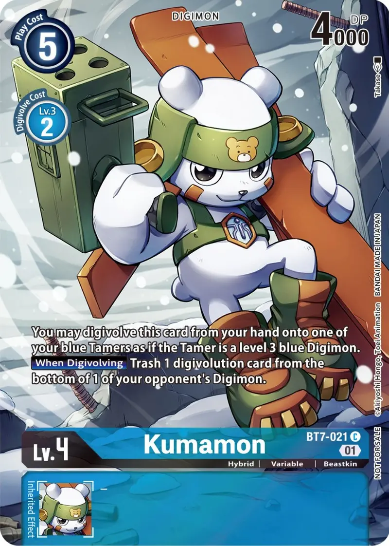Kumamon [Bt7-021] (2Nd Anniversary Frontier Card) [Next Adventure Promos] 1