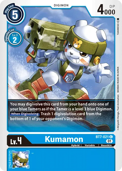 Kumamon [Bt7-021] [Next Adventure] 1