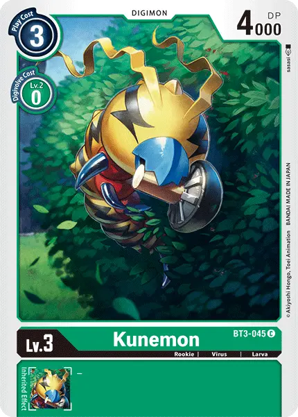 Kunemon [Bt3-045] [Release Special Booster Ver.1.5] 1