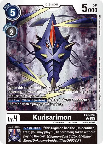 Kurisarimon [Ex6-039] [Infernal Ascension] 1