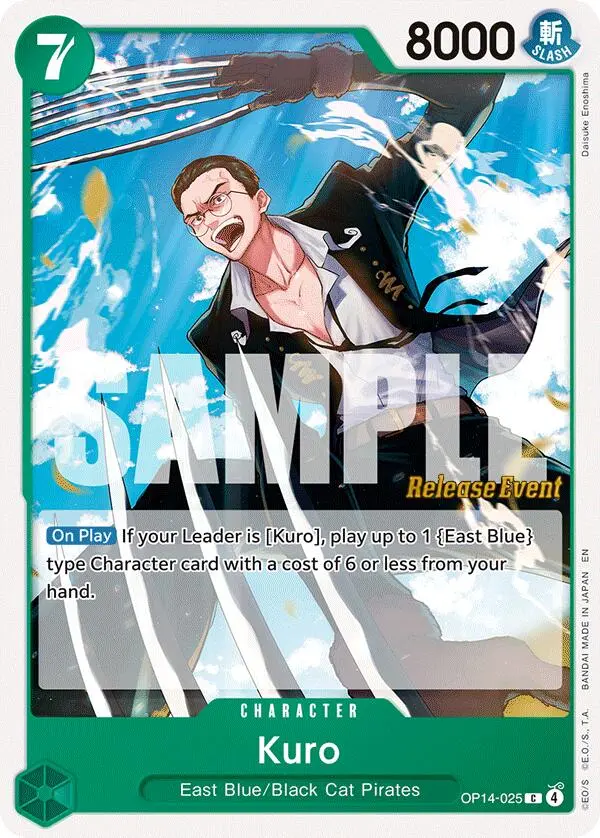 Kuro [The Azure Sea's Seven Release Event Cards] 1