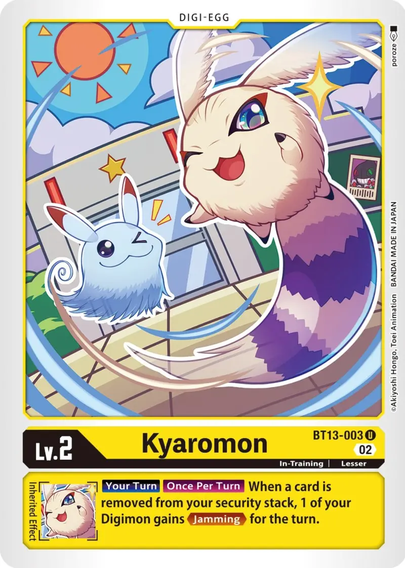 Kyaromon [Bt13-003] [Versus Royal Knights Booster] 1