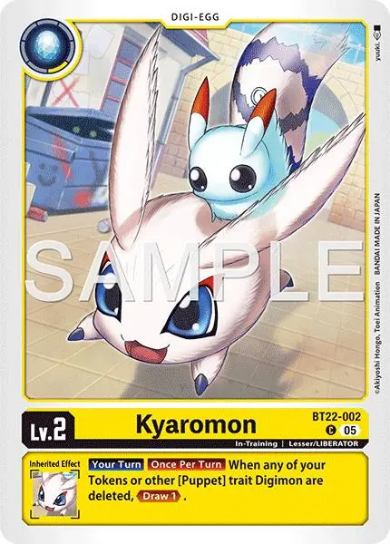 Kyaromon [Bt22-002] [Cyber Eden] 1