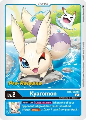 Kyaromon [Bt6-002] [Double Diamond Pre-Release Cards] 1