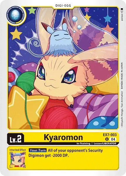 Kyaromon [Ex7-003] [Digimon Liberator] 1