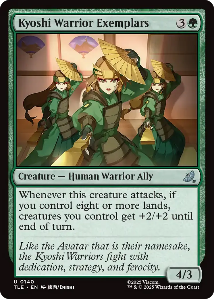 Kyoshi Warrior Exemplars [Avatar: The Last Airbender: Eternal-Legal] 1