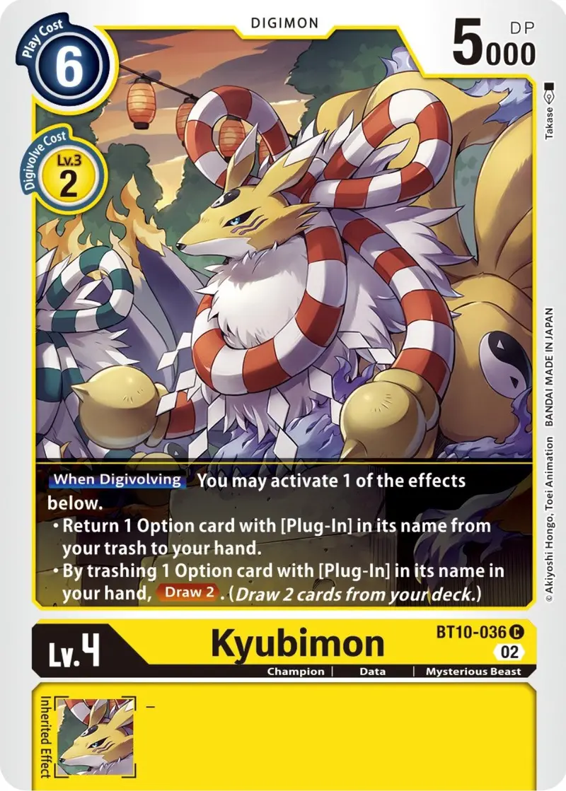Kyubimon [Bt10-036] [Xros Encounter] 1