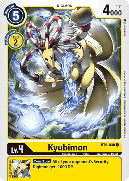 Kyubimon [Bt5-038] [Battle Of Omni] 1