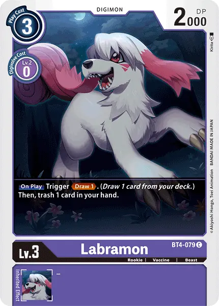 Labramon [Bt4-079] [Great Legend] 1