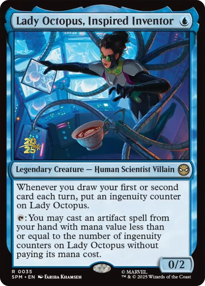 Lady Octopus, Inspired Inventor [Marvel's Spider-Man Prerelease Promos] 1