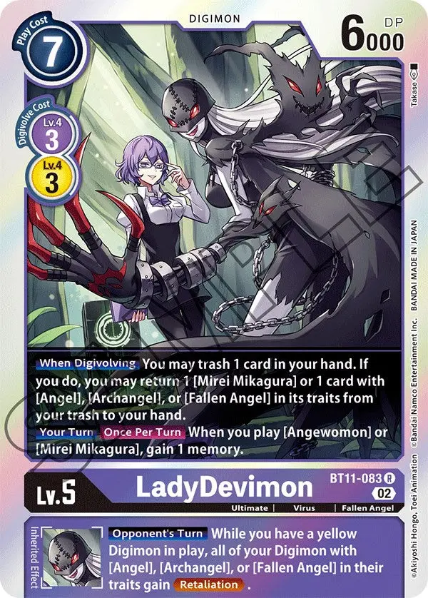 Ladydevimon [Bt11-083] [Dimensional Phase] 1