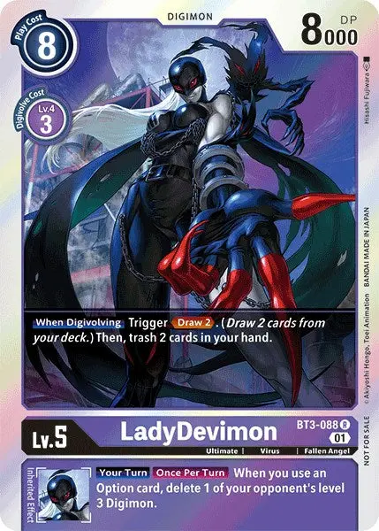Ladydevimon [Bt3-088] (Official Tournament Pack Vol.4) [Release Special Booster Promos] 1