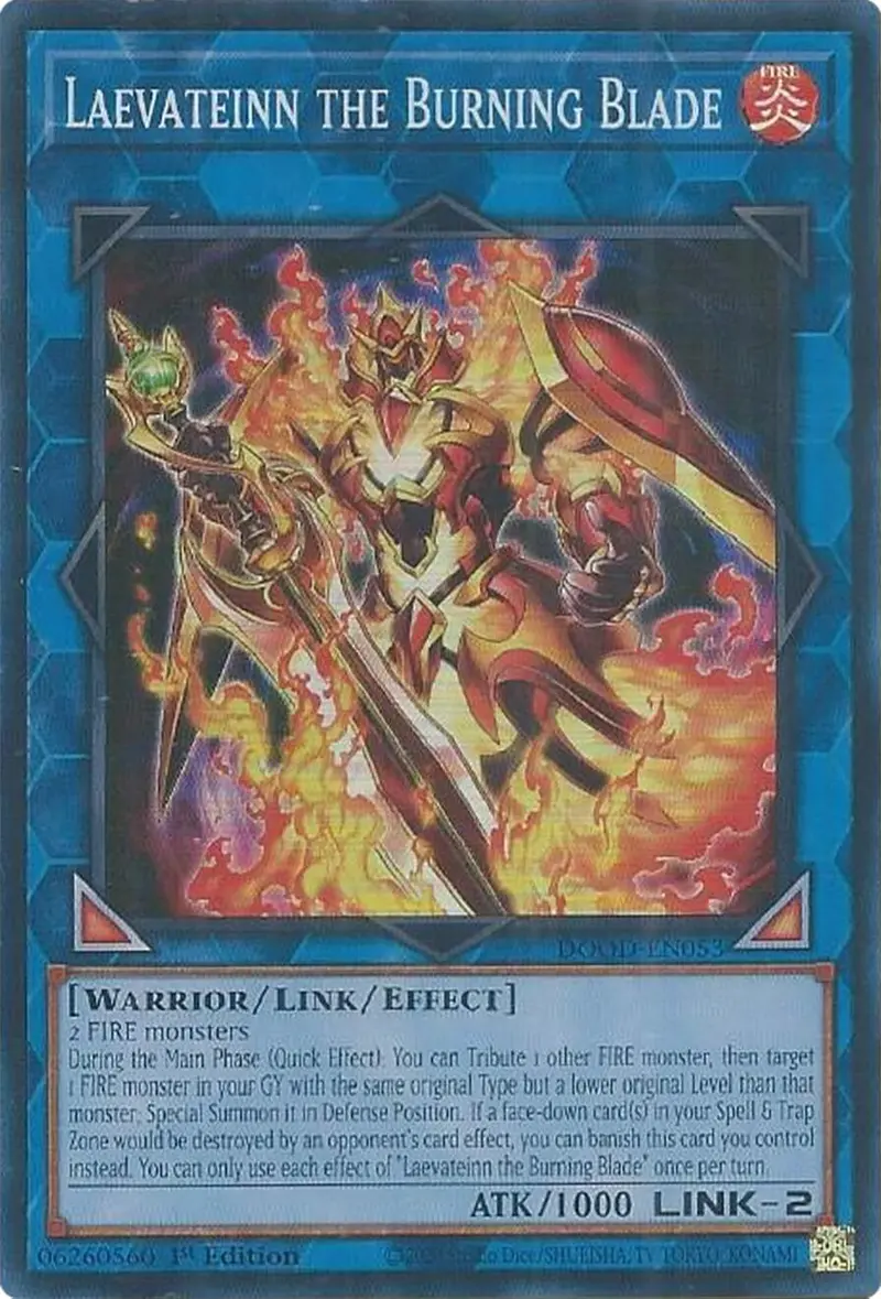 Laevateinn The Burning Blade [Dood-En053] Super Rare 1