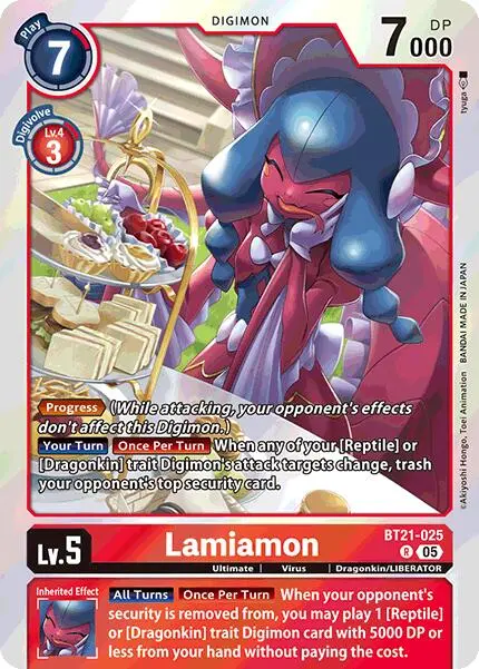 Lamiamon [Bt21-025] [World Convergence] 1