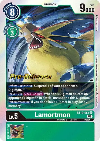 Lamortmon [Bt10-054] [Xros Encounter Pre-Release Cards] 1